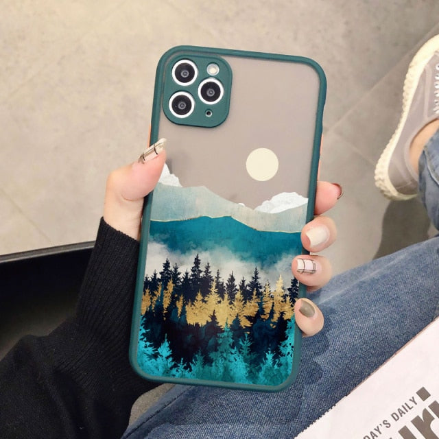 Hand-Painted Style Scenic iPhone Case-Fonally-For iPhone 13 Pro Max-Scenery 10-