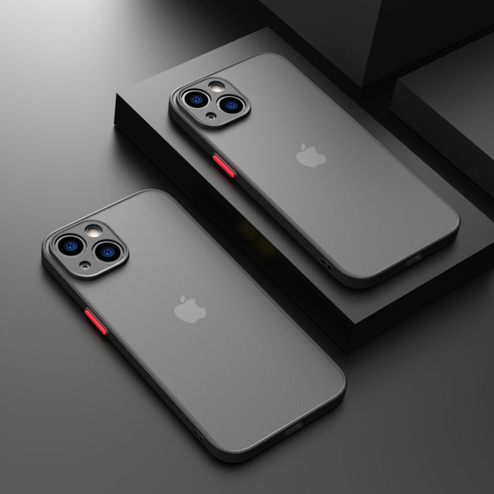 Shockproof Matte Silicone iPhone Case | Fonally