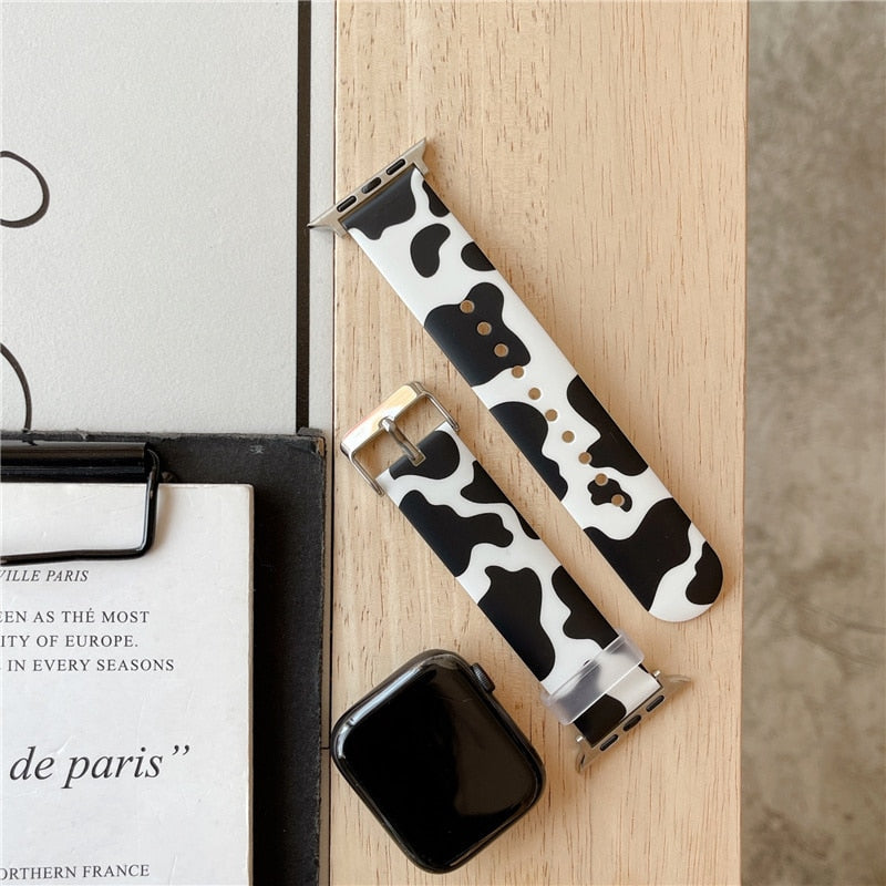 Cow print apple watch best sale band 38mm